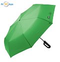 RPET ecological green folding umbrella with logo print