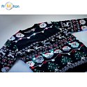 Christmas LED sweater L/XL with logo print 5