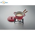 Ceramic fondue set 300 ml with logo print 4