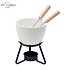 Ceramic fondue set 240 ml with logo print