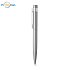 91779 ALEXA. Ballpoint pen made of 53% recycled stainless steel, logo print