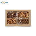 20449 NUT GIFT MAXI. Mix oříšků 4x80 g Natural, potisk loga