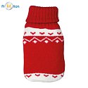 Hand warmer with Christmas knitted cover red 4, logo print