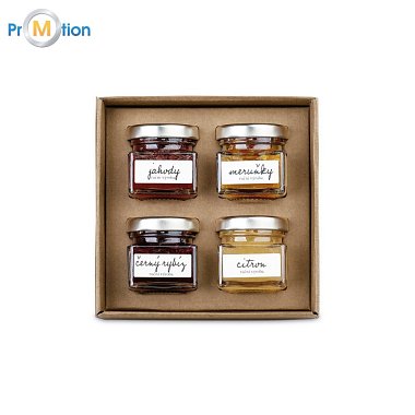 JAM GIFT BOX. A selection of jams in a gift box