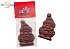 chocolate Santa Claus 20g with logo print