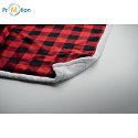 RPET sherpa fleece blanket with logo print 6