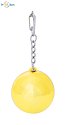 Lip balm ball pendant gold, logo print